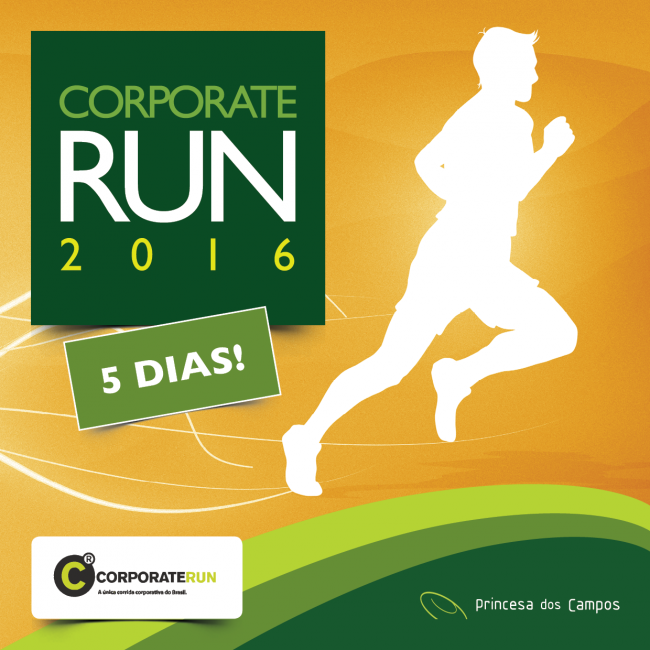 Corporate Run 2016: Faltam 05 dias