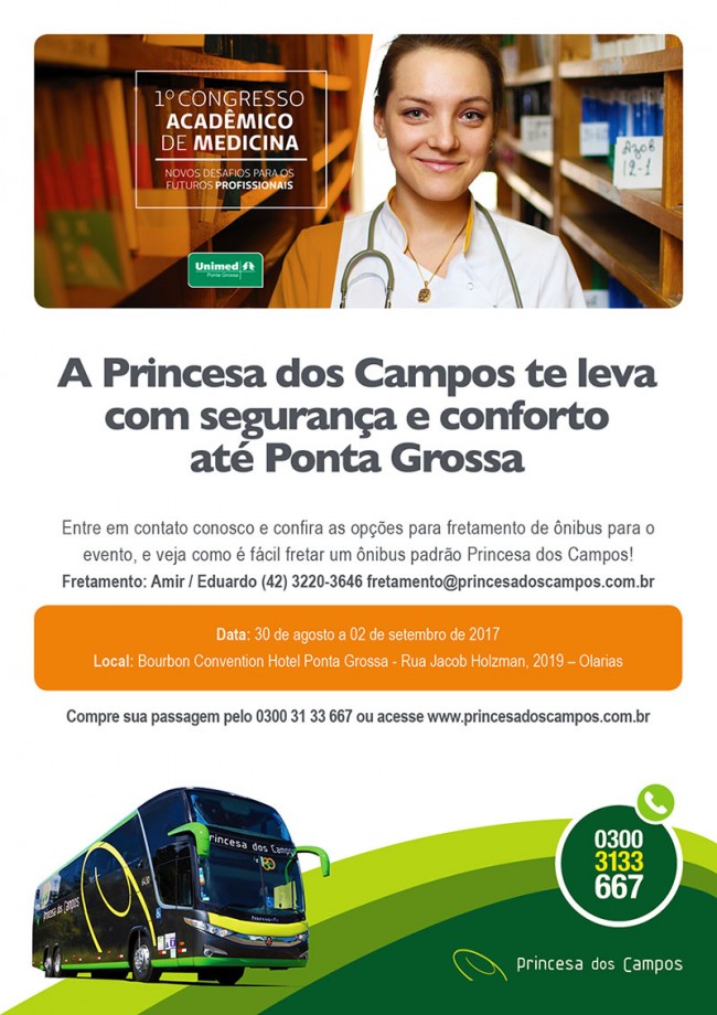 1Âº Congresso AcadÃªmico de Medicina - Unimed - Ponta Grossa