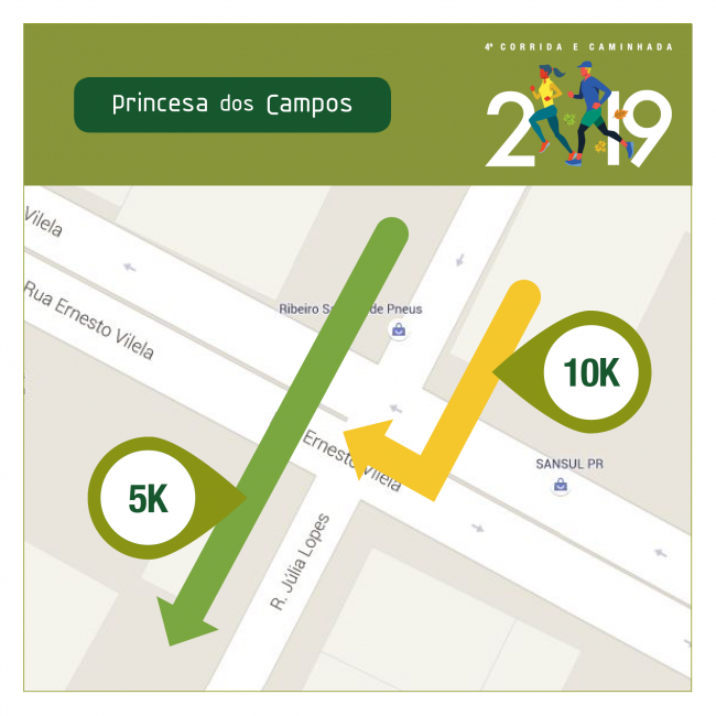 4Âª Corrida e Caminhada Princesa dos Campos 2019