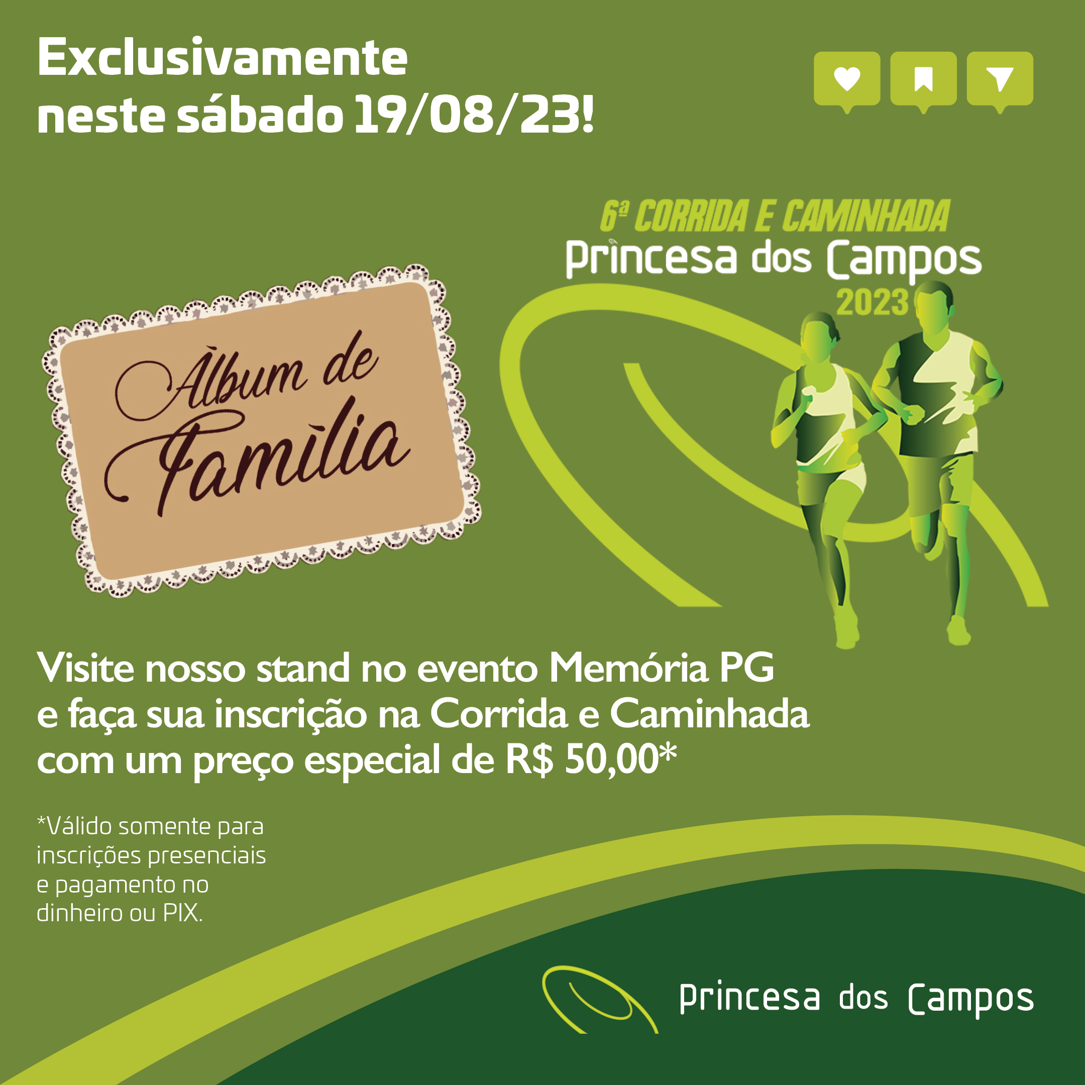 Princesa dos Campos no evento MemÃ³ria PG 2023